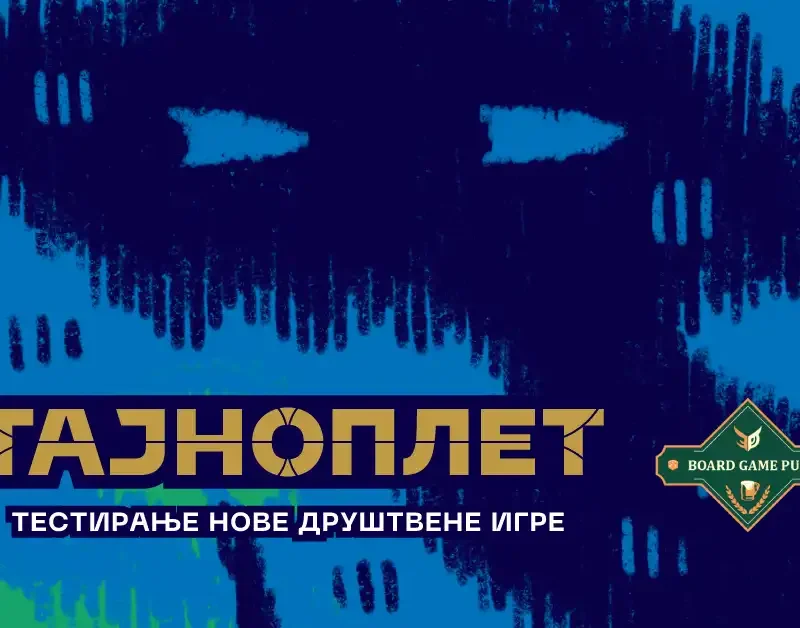 Testiranje društvene igre Tajnoplet u 3D Board Game Pub